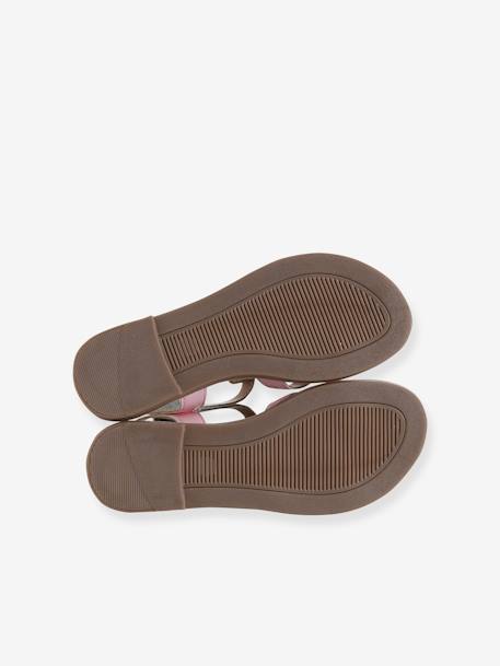 Open sandalen voor kinderen meerkleurig - vertbaudet enfant 