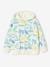 Sweat zippé à capuche motifs surf garçon blanc imprimé - vertbaudet enfant 