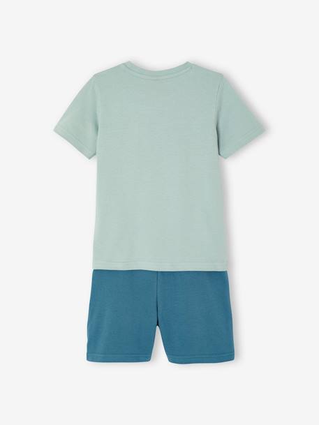 Ensemble tee-shirt et short Pat Patrouille vert d'eau - vertbaudet enfant 