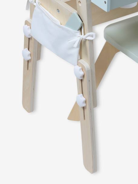 Tableau 5 en 1 en bois FSC® blanc - vertbaudet enfant 