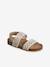 Sandales scratchées effet crochet enfant collection maternelle beige - vertbaudet enfant 