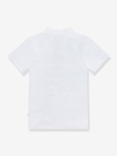 Polo LEVI'S jongen korte mouwen marineblauw+wit - vertbaudet enfant 