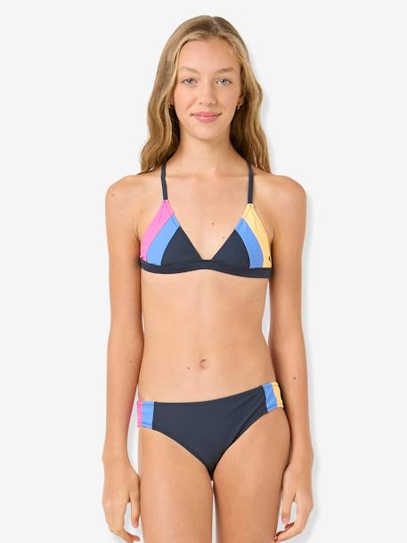 Maillot de bain 2 pièces Block Party marine - vertbaudet enfant 
