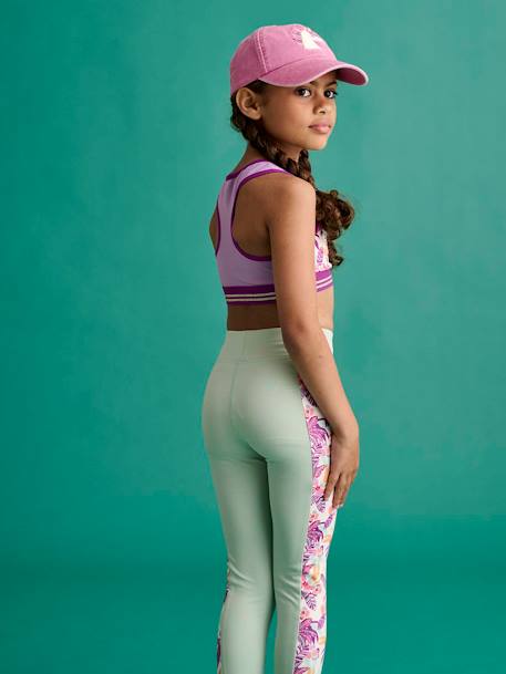 Sportset hemdje + topje voor meisjes ecru - vertbaudet enfant 