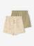 Set van 2 jungle geboorteshorts kaki - vertbaudet enfant 