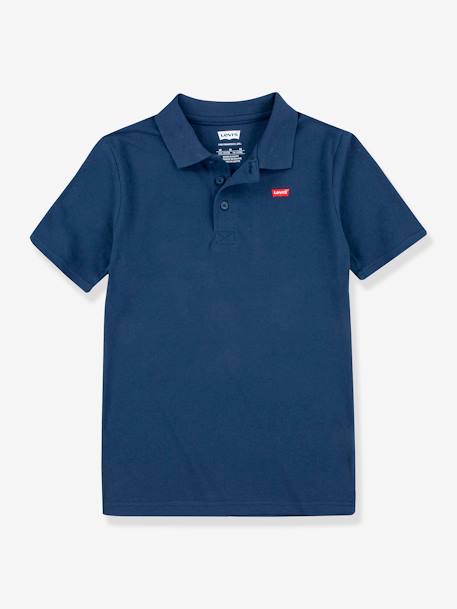 Polo LEVI'S garçon manches courtes blanc+marine - vertbaudet enfant 