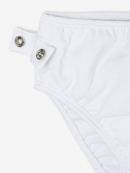 Combinaison de bain anti UV bébé fille avec couche intégrée corail - vertbaudet enfant 