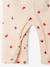 Fleece romper + hoofdband baby ecru+vanille - vertbaudet enfant 