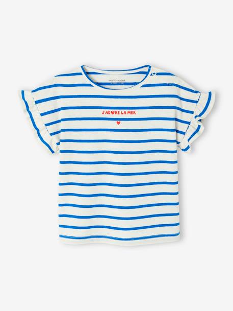 T-shirt + rok met bretels babyset double stone - vertbaudet enfant 