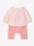 Ensemble naissance blouse et pantalon rose - vertbaudet enfant 