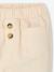 Pantalon bébé taille élastiquée caramel+vanille - vertbaudet enfant 