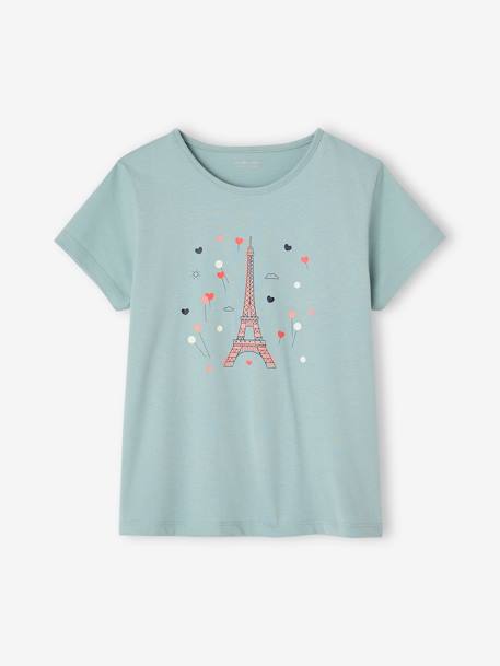 Set van 2 pyjamabroeken BASICS voor meisjes marineblauw - vertbaudet enfant 