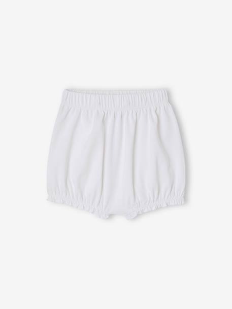 Set van 4 meisjesshorts voor pasgeborene lichtroze - vertbaudet enfant 