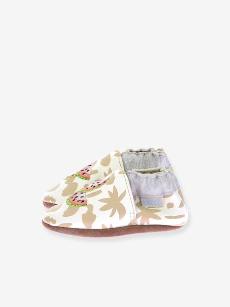 ROBEEZ Graphic Fruit slofjes beige - vertbaudet enfant 