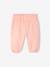 Pantalon en twill bébé fille rose pâle - vertbaudet enfant 