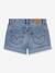 Short en jean Girlfriend shorts LEVI'S bleu+écru - vertbaudet enfant 