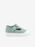 Ballerina's voor kinderen Mercedes Lona Tintada VICTORIA® saliegroen+wit - vertbaudet enfant 