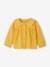 Babyblouse van katoengaas okergeel - vertbaudet enfant 
