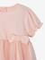 Robe cérémonie bébé tulle glitter rose pâle - vertbaudet enfant 