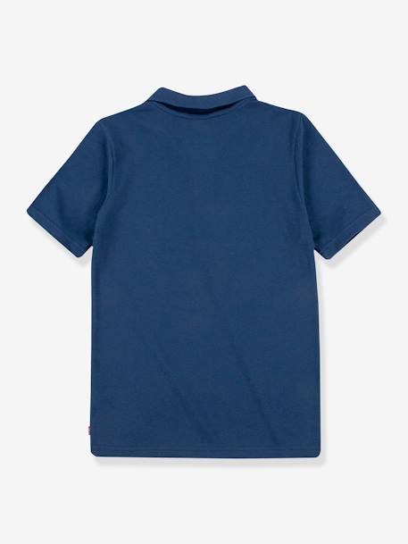 Polo LEVI'S garçon manches courtes blanc+marine - vertbaudet enfant 