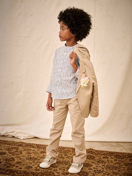 Baskets scratchées enfant collection maternelle beige+sable - vertbaudet enfant 
