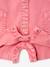 Twill romper voor baby's snoepjesroze - vertbaudet enfant 
