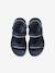 Kindersandalen met klittenband marineblauw - vertbaudet enfant 
