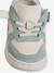 Basket enfant garçon cuir à scratchs et lacets élastiqués lot blanc+lot vert - vertbaudet enfant 