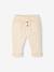 Pantalon bébé taille élastiquée caramel+vanille - vertbaudet enfant 