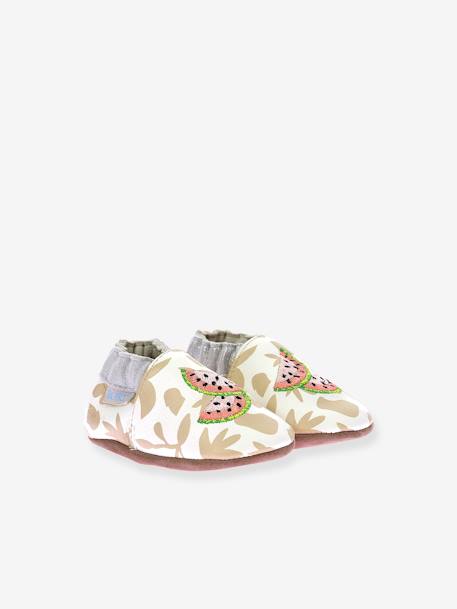 Chaussons Graphic Fruit beige - vertbaudet enfant 