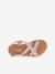 Sandalen Bomongo LES TROPEZIENNES® bruin+wit - vertbaudet enfant 
