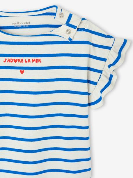 T-shirt + rok met bretels babyset double stone - vertbaudet enfant 