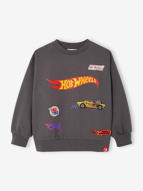 Sweat Hot Wheels Garçon gris - vertbaudet enfant 