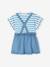 T-shirt + rok met bretels babyset double stone - vertbaudet enfant 