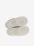 Basket enfant garçon cuir à scratchs et lacets élastiqués lot blanc+lot vert - vertbaudet enfant 