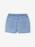 Baby denim short met madeliefborduursel double stone+stone - vertbaudet enfant 