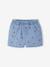 Baby denim short met madeliefborduursel double stone+stone - vertbaudet enfant 