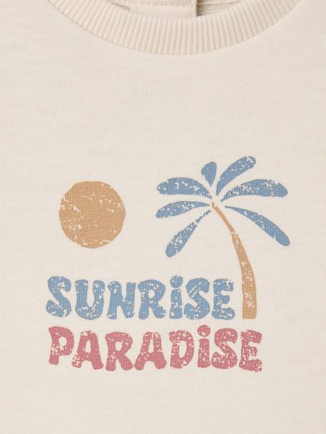 Babysweater voor jongens ecru - vertbaudet enfant 