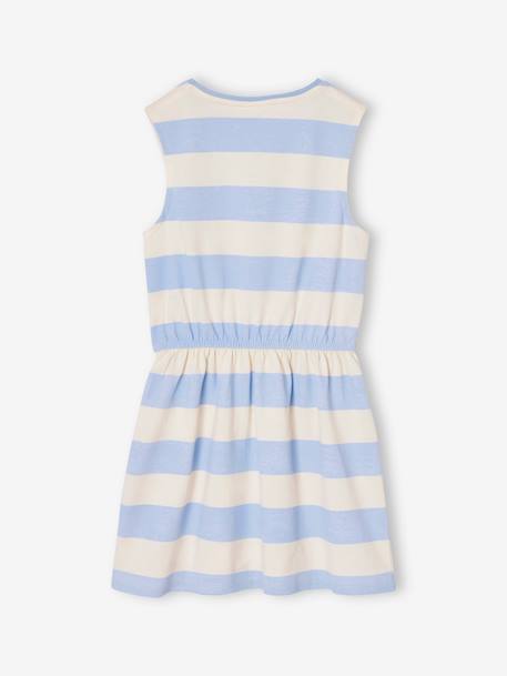 Robe rayée Disney Stitch bleu ciel - vertbaudet enfant 
