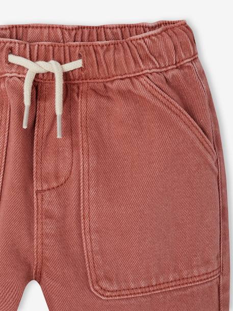 Pantalon taille élastiquée bébé argile - vertbaudet enfant 