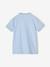 Polo garçon col Mao bleu ciel+écru - vertbaudet enfant 