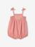 Baby romper met smock rozen - vertbaudet enfant 