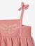 Baby romper met smock rozen - vertbaudet enfant 
