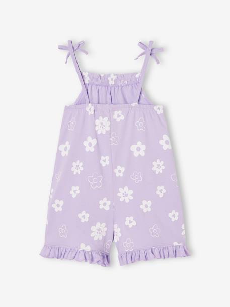 Combishort PAT PATROUILLE® Stella met bloemenprint lila - vertbaudet enfant 