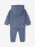 Ensemble sport sweat à capuche zippé + jogging bébé indigo - vertbaudet enfant 