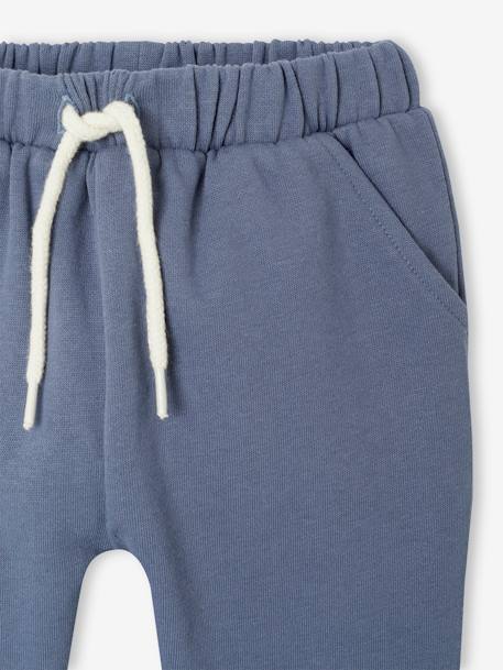 Ensemble sport sweat à capuche zippé + jogging bébé indigo - vertbaudet enfant 