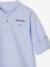 Chemise col Mao personnalisable blanc+bleu ardoise+bleu ciel+vert sauge - vertbaudet enfant 