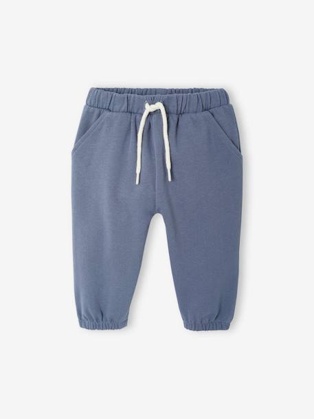 Ensemble sport sweat à capuche zippé + jogging bébé indigo - vertbaudet enfant 