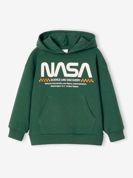 Ensemble sweat + short Nasa vert sapin - vertbaudet enfant 