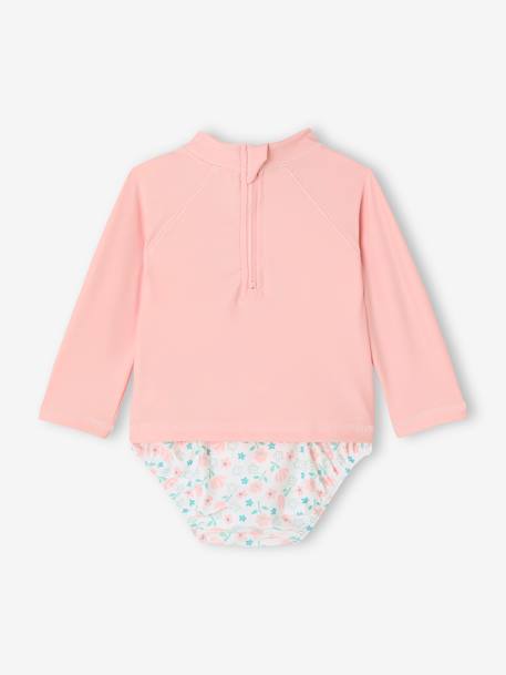 Tweedelig anti-UV badpak voor baby meisjes DISNEY® Marie De Aristokatten rozen - vertbaudet enfant 